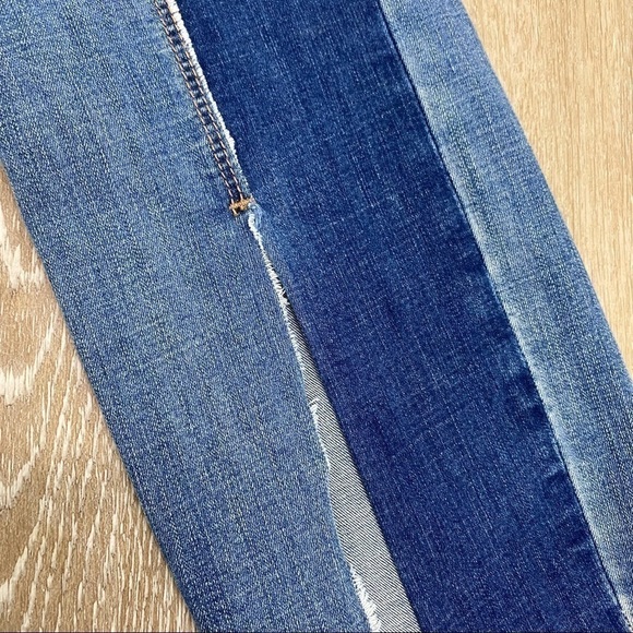 BLANK NYC Split Seam Raw Hem Skinny Classique Jeans - Picture 9 of 16